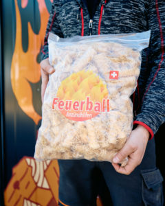 Allume feu "feuerball" (env. 170 pces/sac)